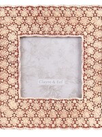 Clayre & Eef Cadre photo 19*2*19 cm / 10*10 cm 2F0792