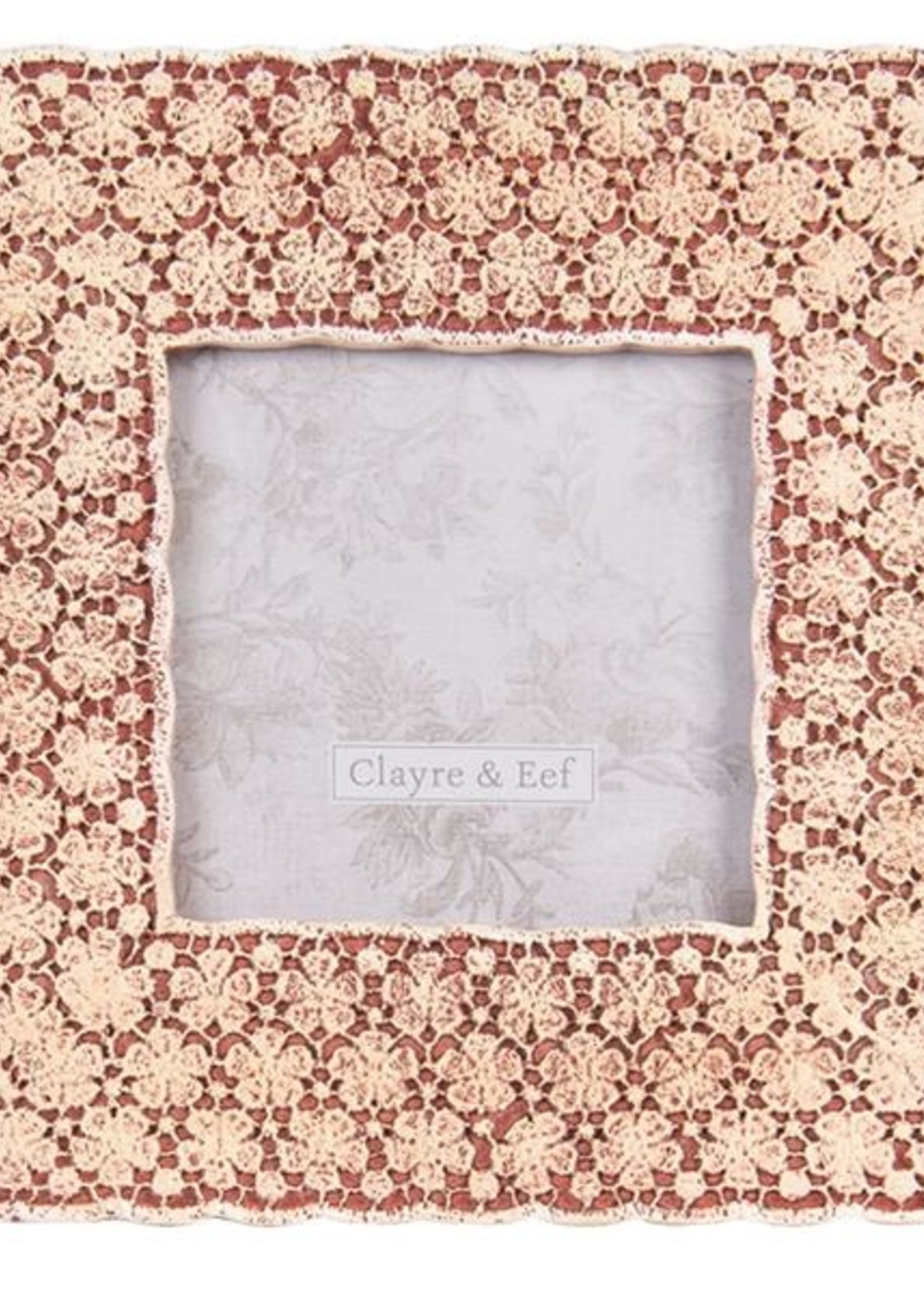 Clayre & Eef Cadre photo 19*2*19 cm / 10*10 cm 2F0792