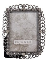 Clayre & Eef Fotolijst 9*1*11 cm / 6*9 cm 2F0799