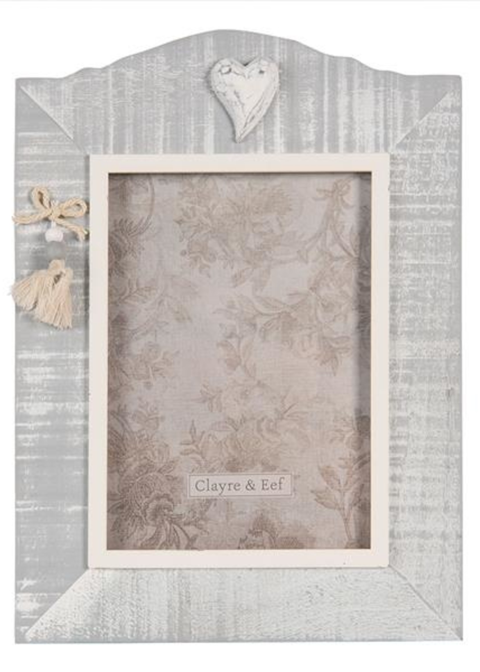 Clayre & Eef Fotolijst 20*2*27 cm / 13*18 cm 2F0813