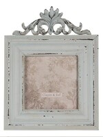Clayre & Eef Fotolijst 16*2*21 cm / 10*10 cm 2F0818