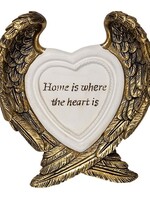 Clayre & Eef Wanddecoratie vleugels 12*3*13 cm 2F0838