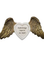 Clayre & Eef Décoration murale ailes 24*2*10 cm 2F0839