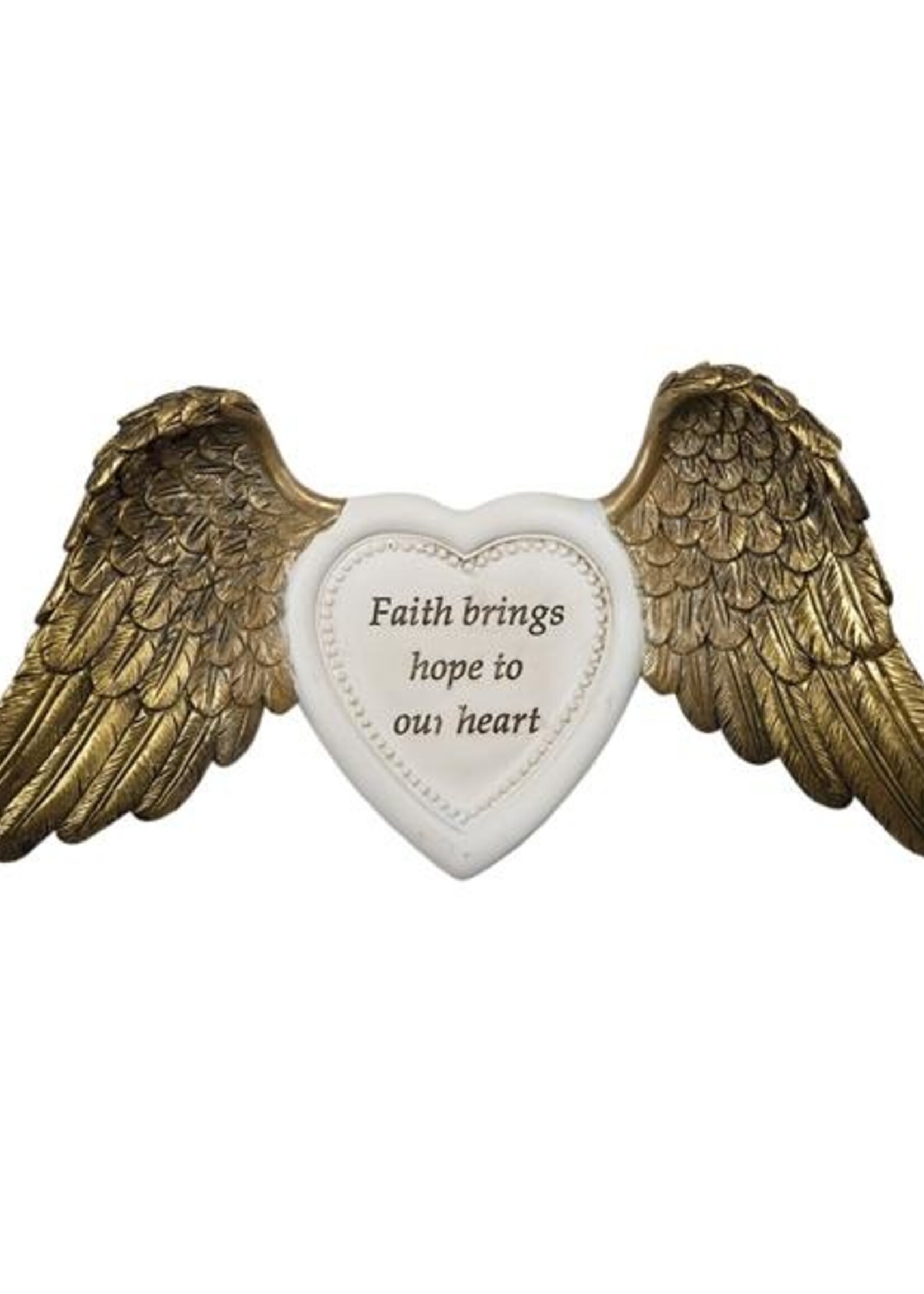 Clayre & Eef Wanddecoratie vleugels 24*2*10 cm 2F0839