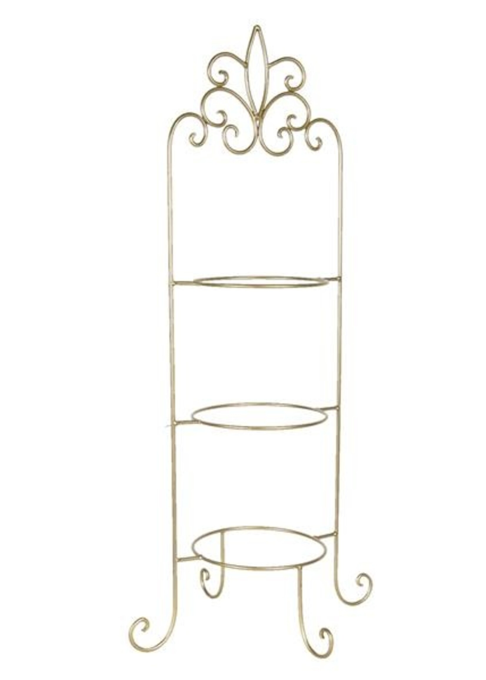 Clayre & Eef Etagère voor 3 borden 38*30*77 cm 4Y0237GO