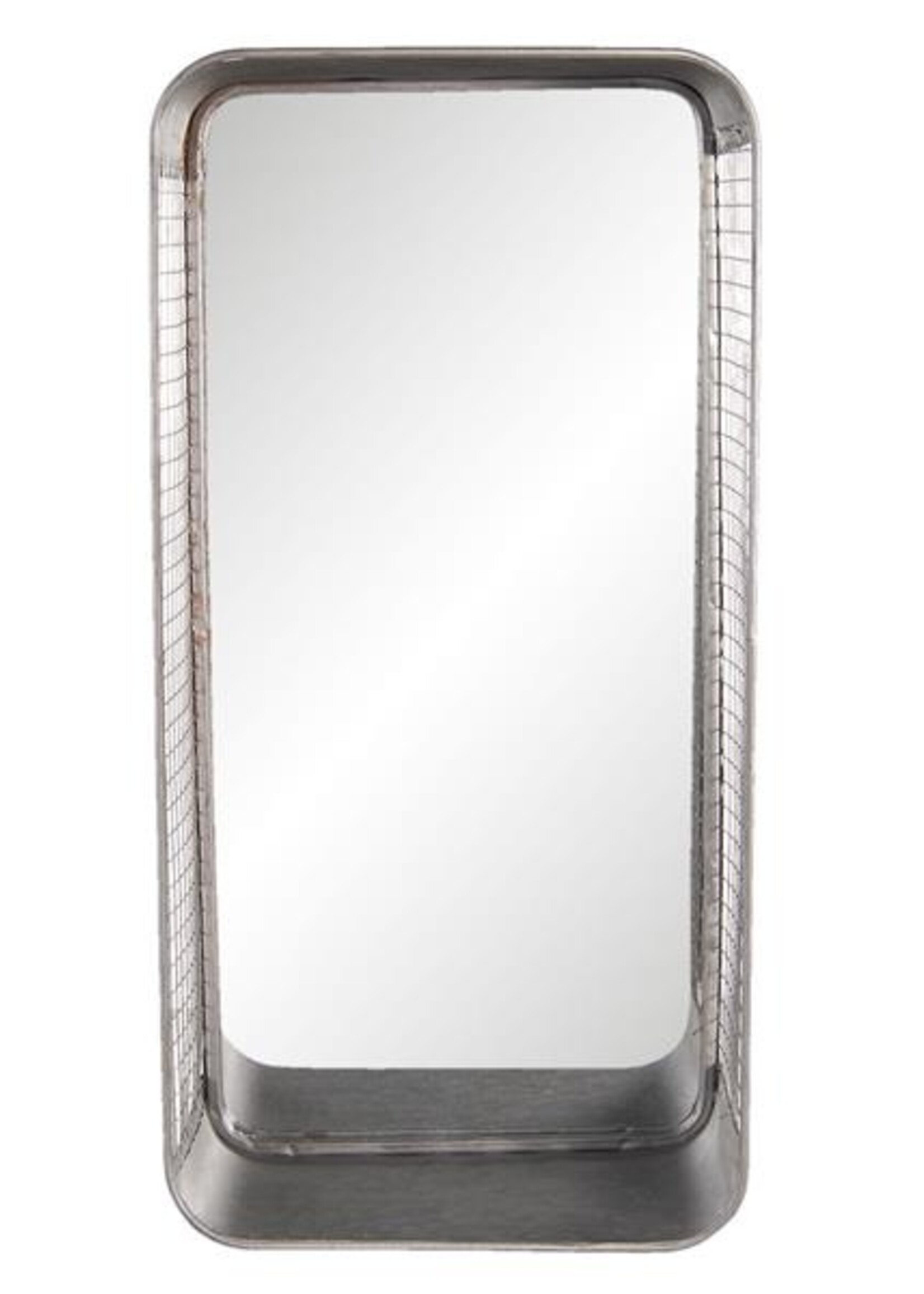 Clayre & Eef Spiegel met schap 28*15*57 cm 52S184