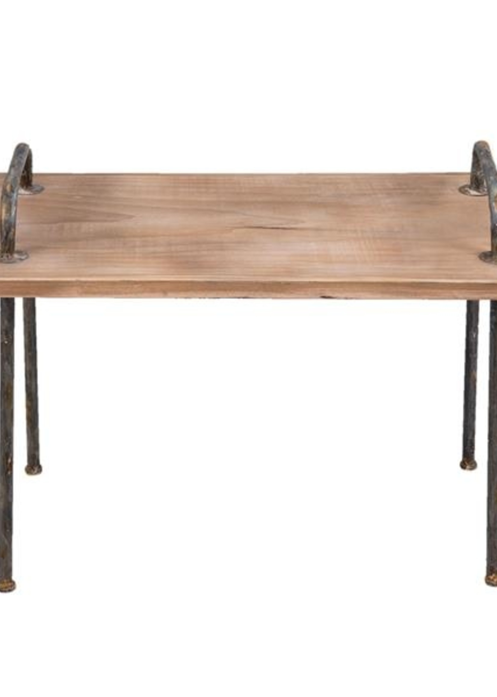Clayre & Eef Table d’appoint 66*35*48 cm 5H0363
