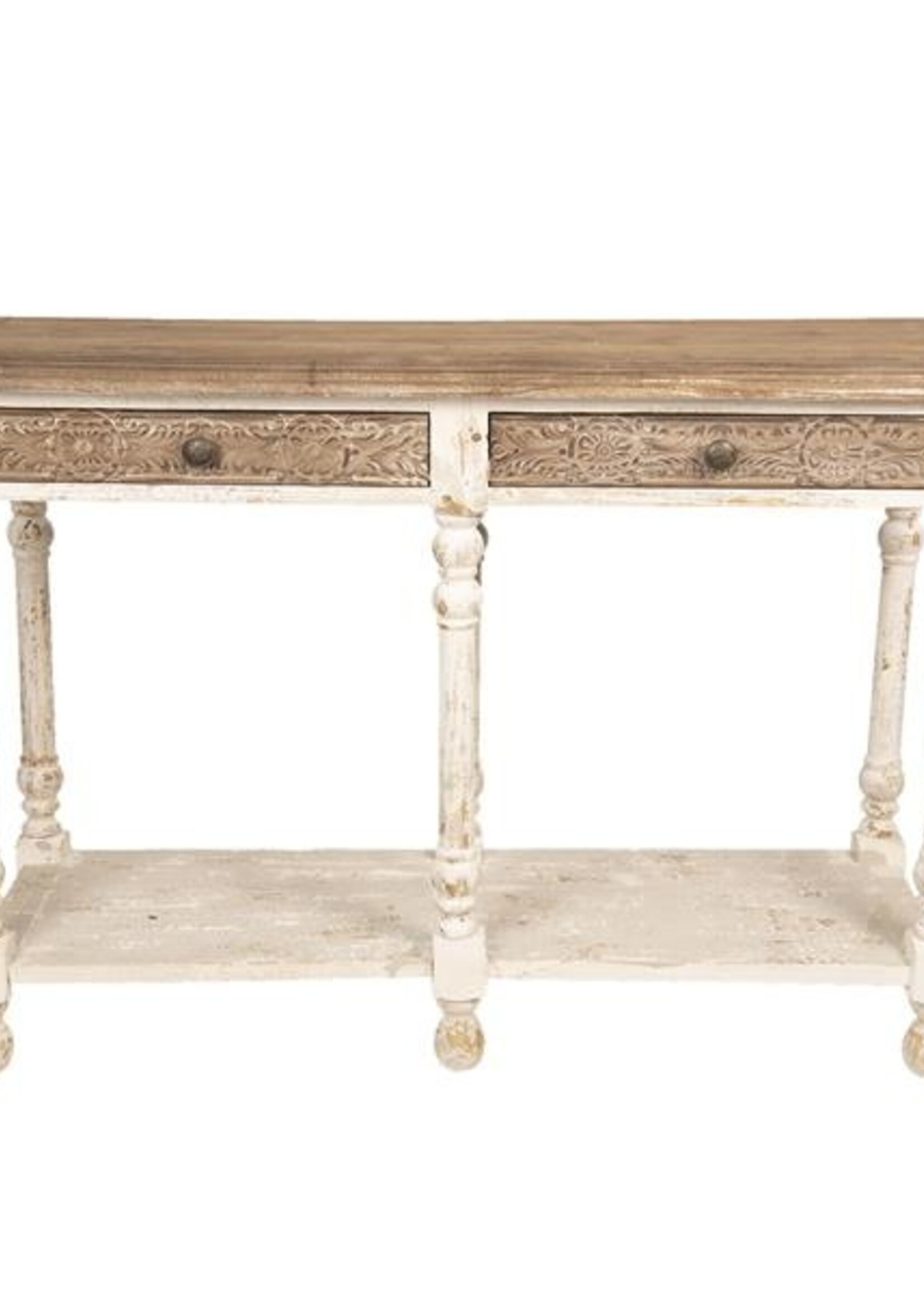 Clayre & Eef Wandtafel 121*40*83 cm 5H0425