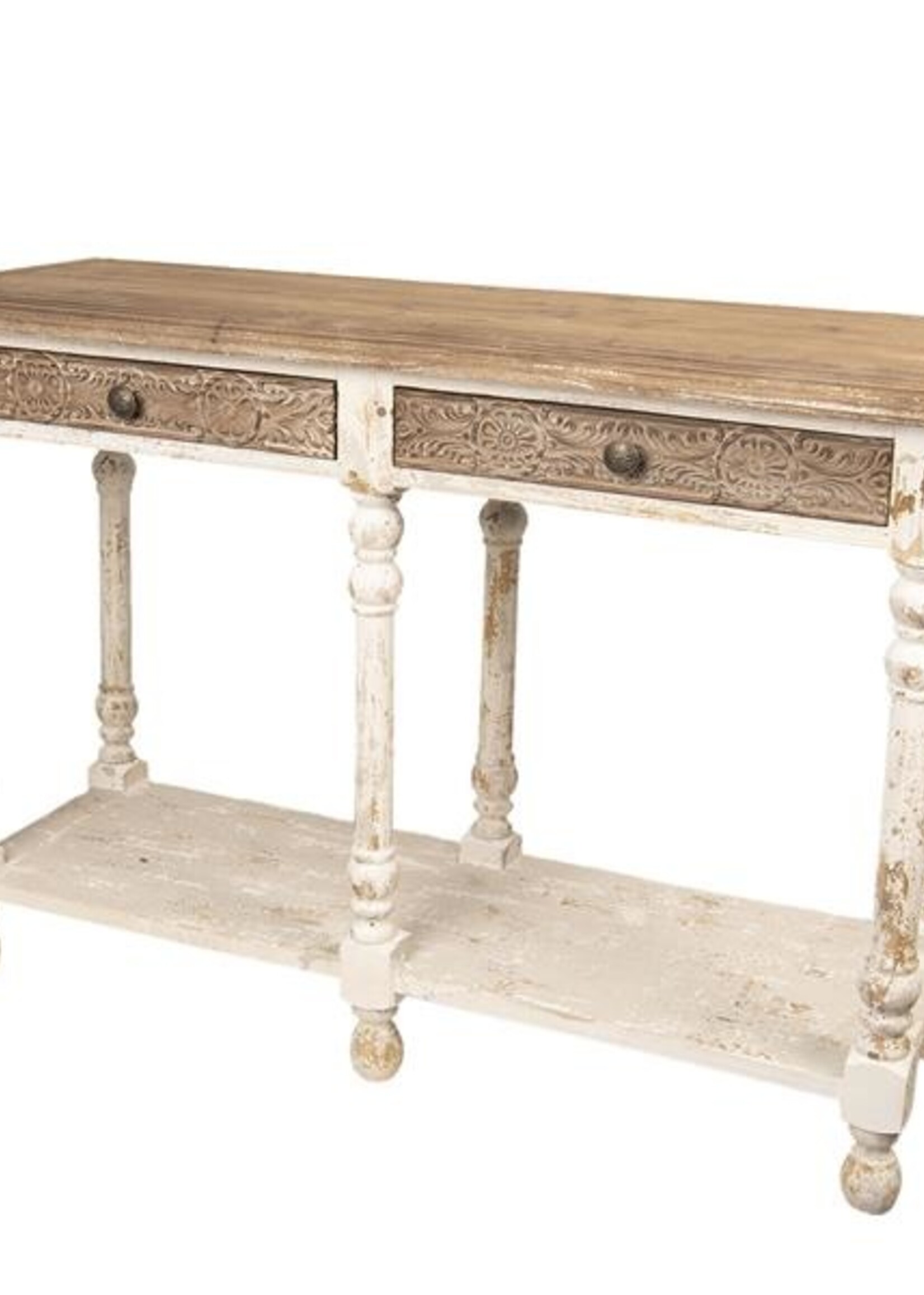 Clayre & Eef Wandtafel 121*40*83 cm 5H0425