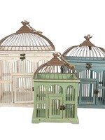 Clayre & Eef Volière (3) 42*32*55/34*26*46/26*19*36 cm 5H0432