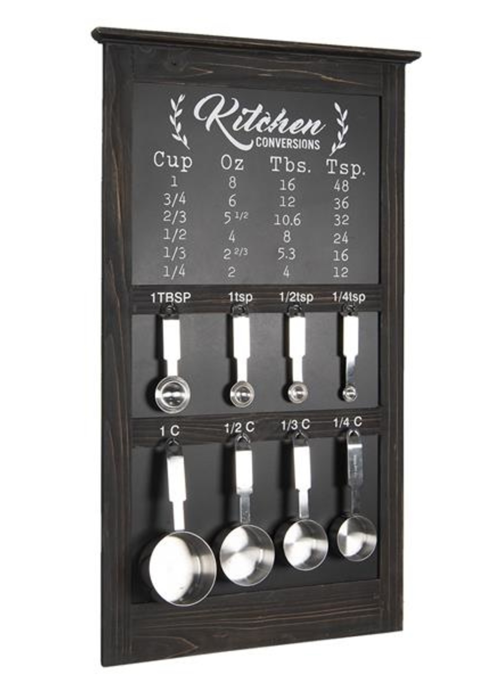 Clayre & Eef Plaque décorative avec cuillères à mesurer 43*6*74 cm 5H0457