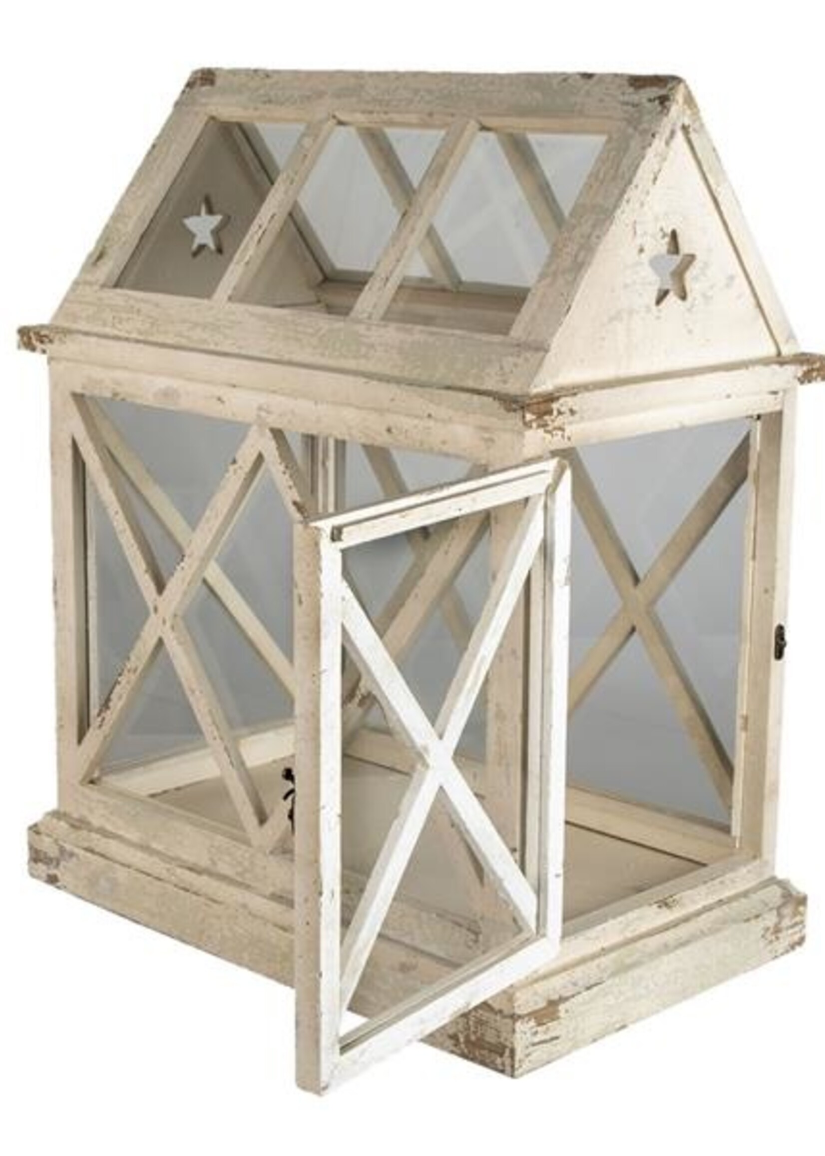 Clayre & Eef Décoration petite serre 54*35*66 cm 5H0466