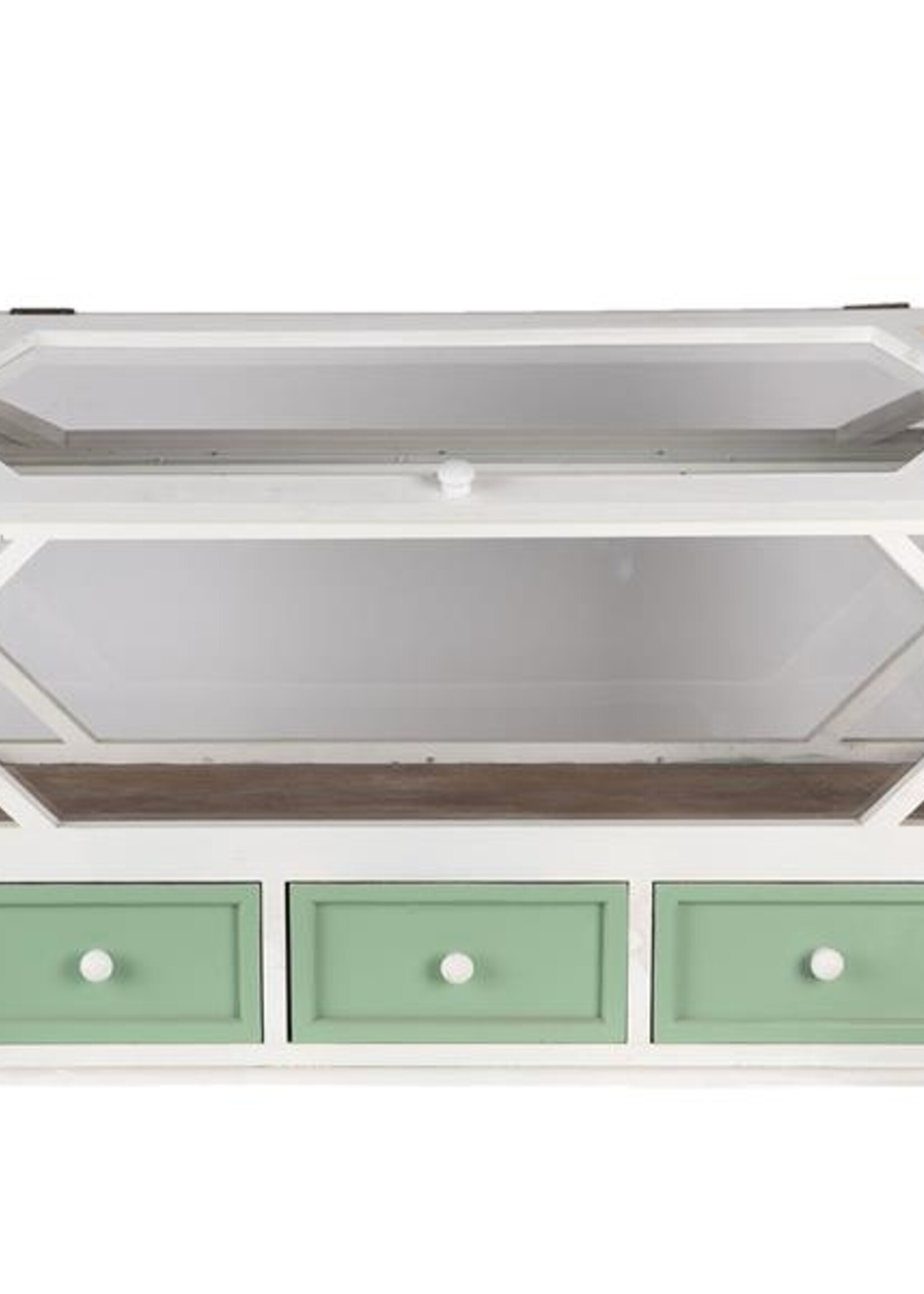 Clayre & Eef Decoratie kweekkasje 76*33*51 cm 5H0471