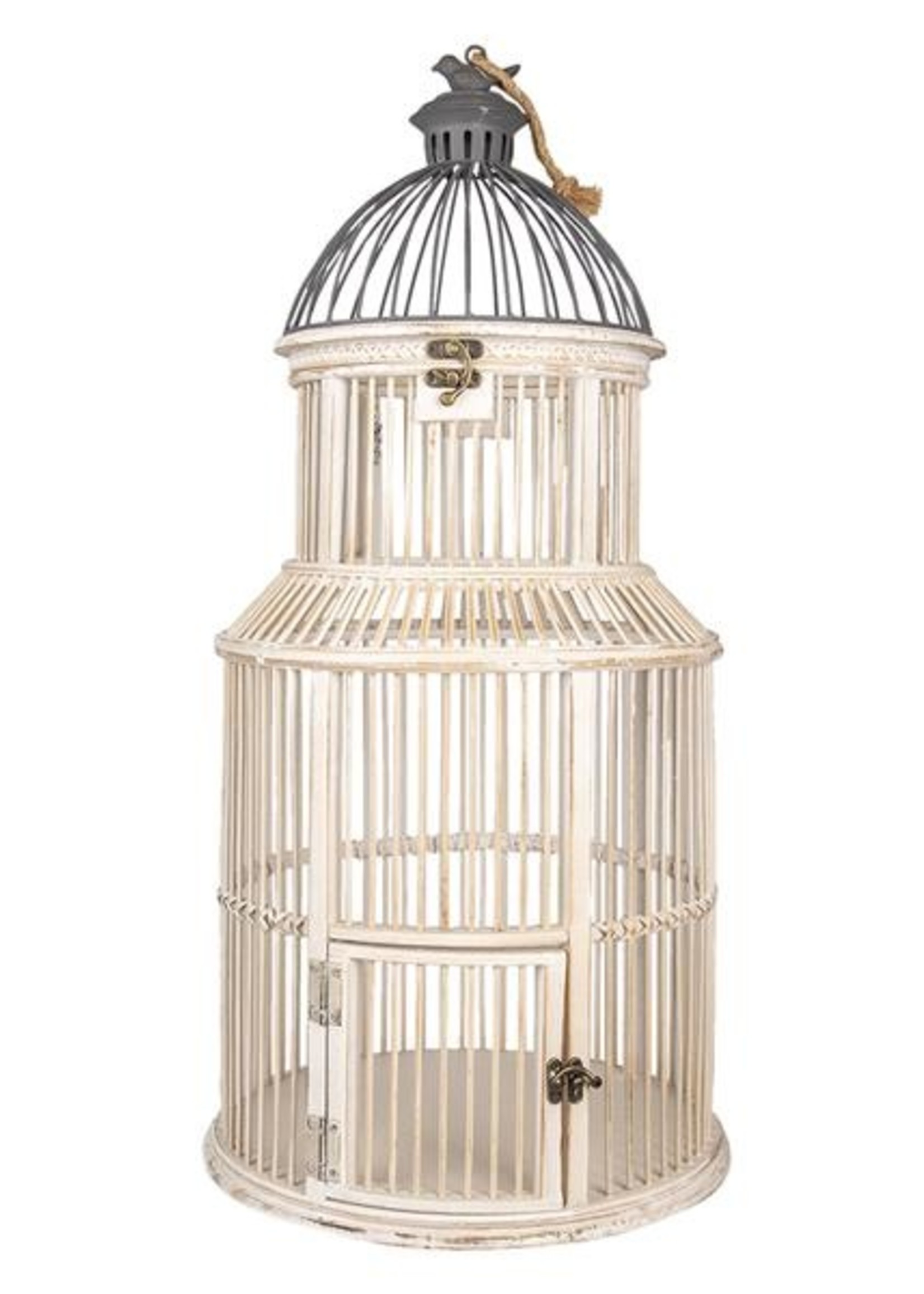 Clayre & Eef Vogelkooi Ø 36*78 cm 5H0490