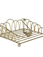 Clayre & Eef Servethouder 20*20*9 cm 60057GO