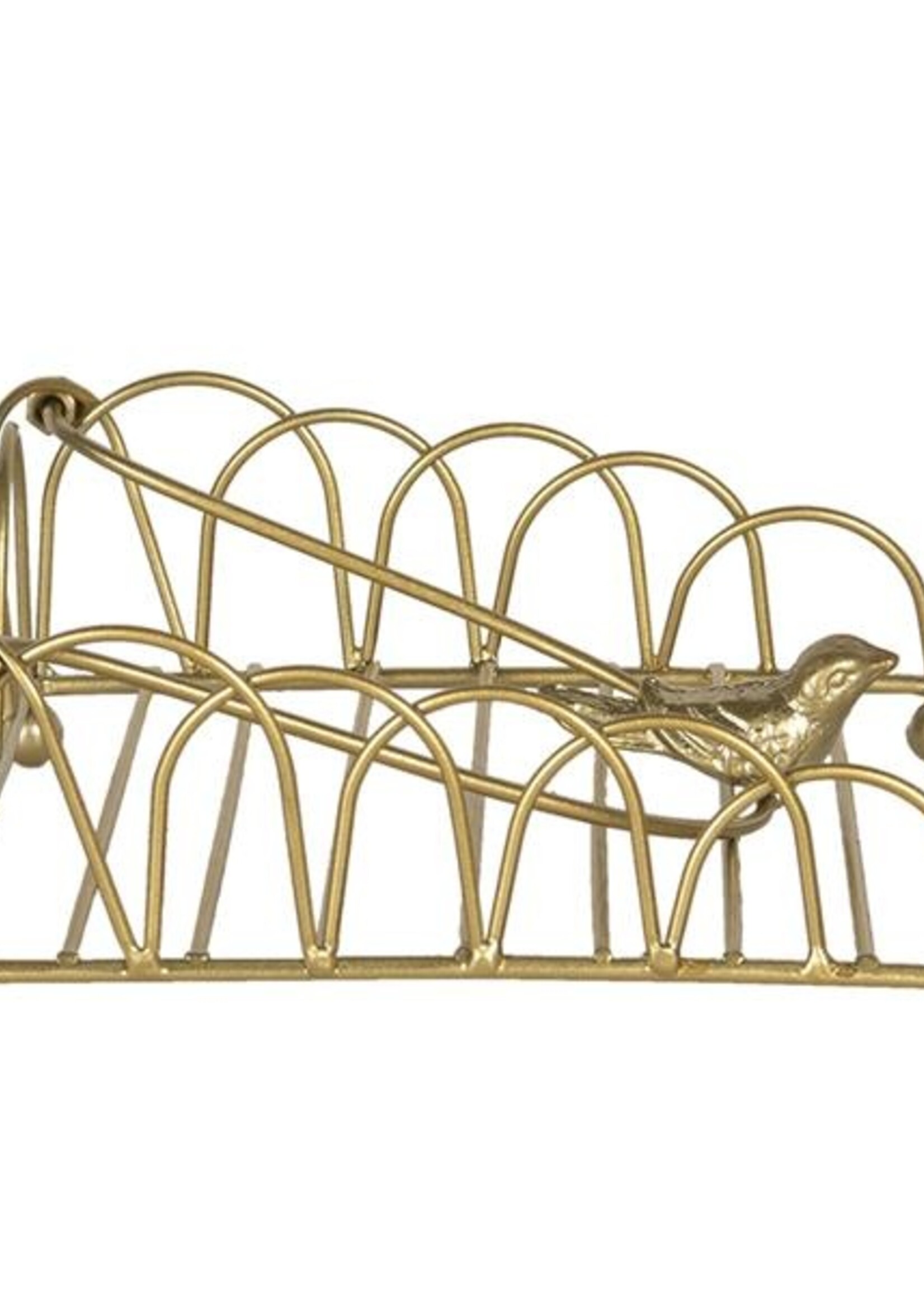 Clayre & Eef Servethouder 20*20*9 cm 60057GO