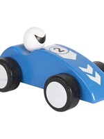 Clayre & Eef Decoratie auto 14 cm blauw 64421BL
