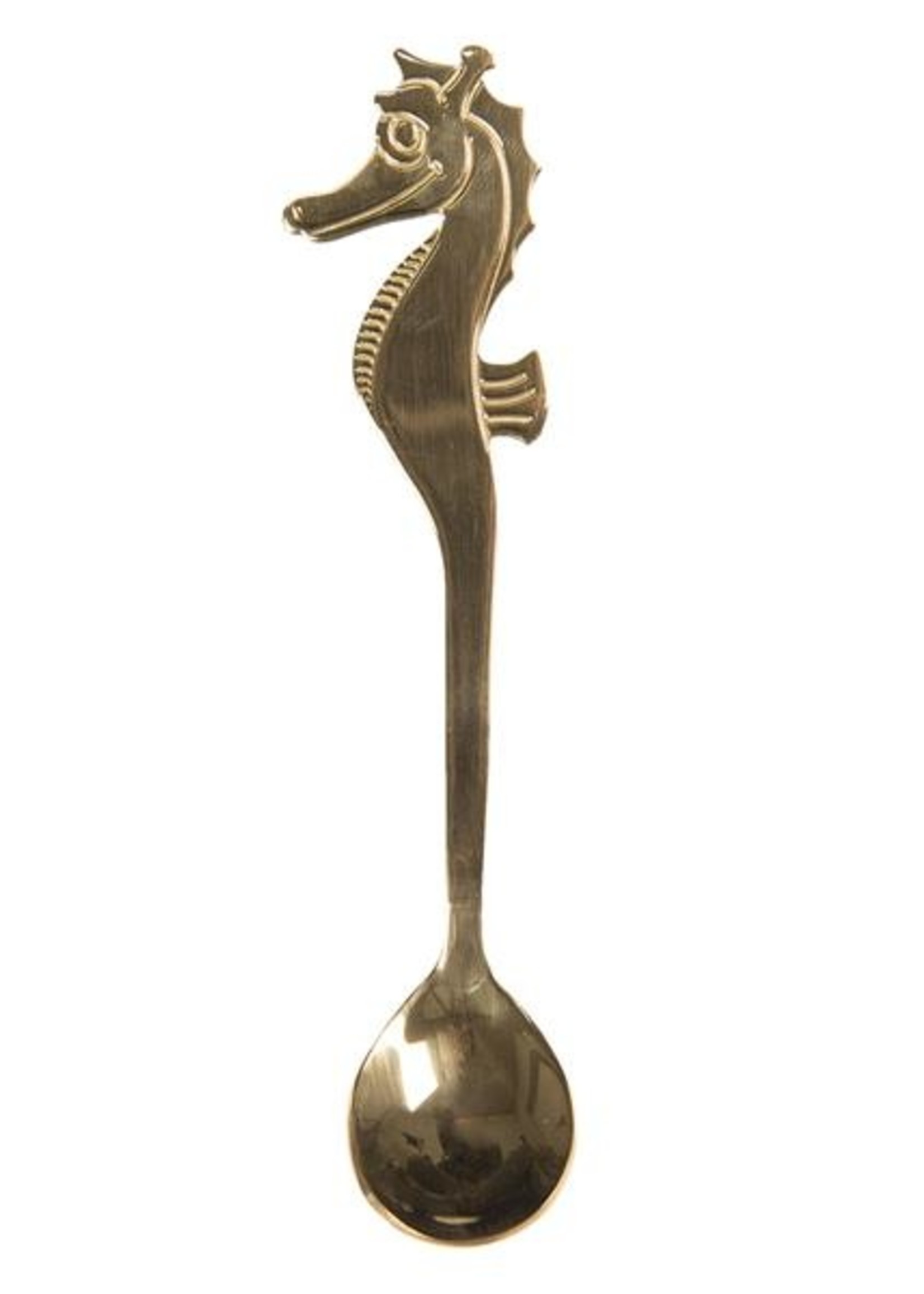 Clayre & Eef Cuillère hippocampe 3*13 cm 64448GO