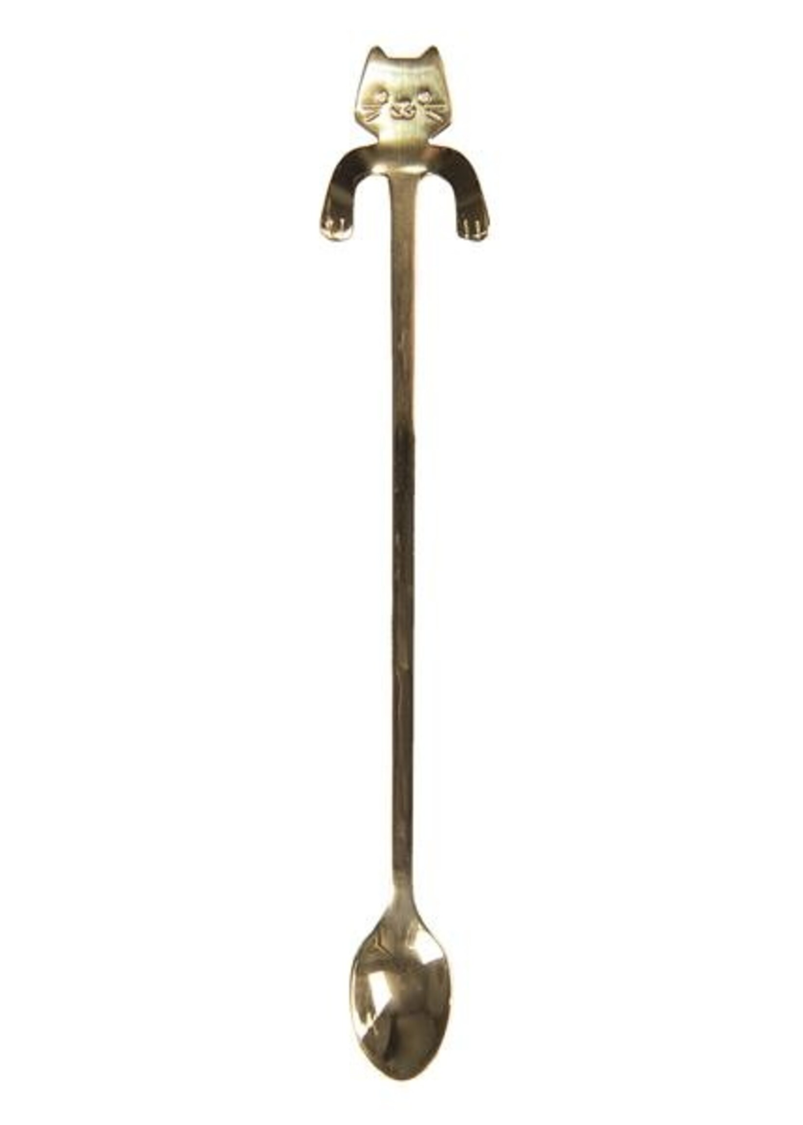 Clayre & Eef Cuillère chat 3*20 cm 64451GO