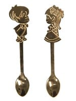 Clayre & Eef Cuillère enfants (2) 2*12 cm 64454GO