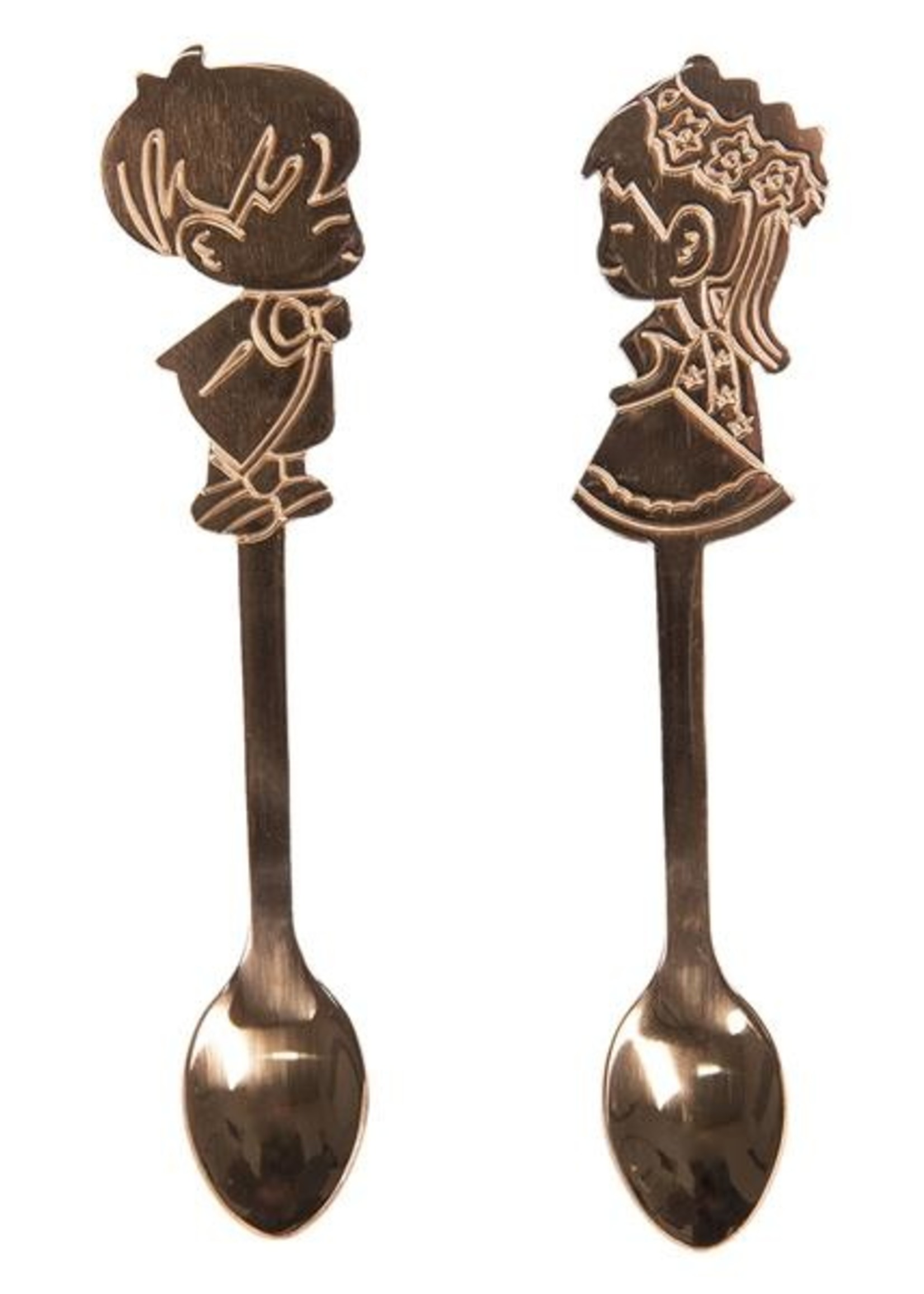 Clayre & Eef Lepel kinderen (2) 2*12 cm 64454RG