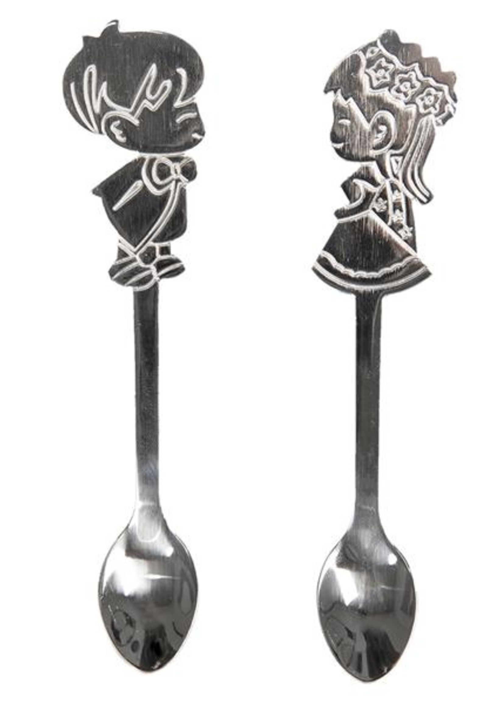 Clayre & Eef Cuillère enfants (2) 2*12 cm 64454ZI