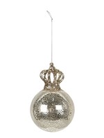 Clayre & Eef Doos kerstballen (4) Ø 8*12 cm 6GL2745