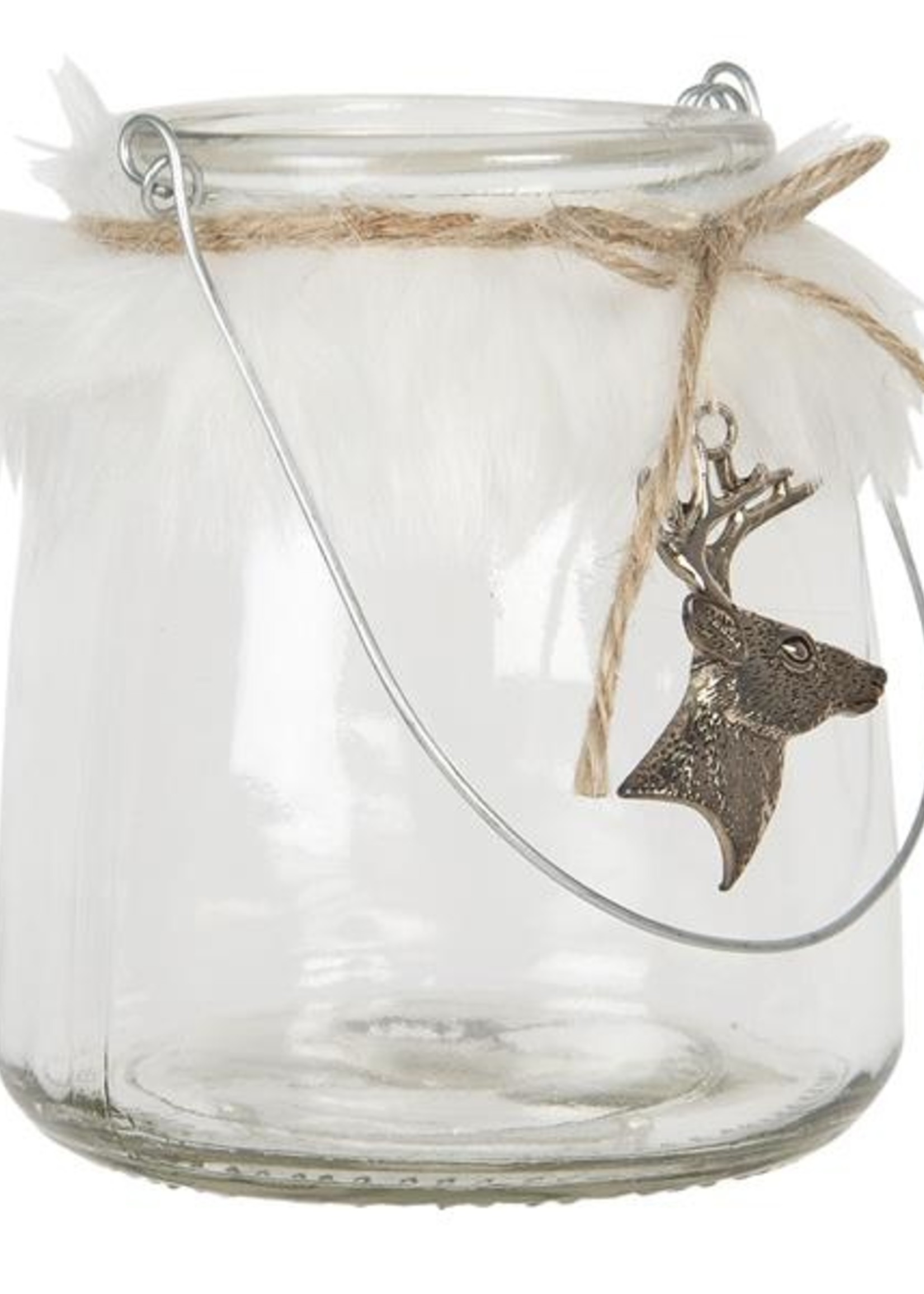 Clayre & Eef Waxinelichthouder Ø 11*13 cm 6GL2781