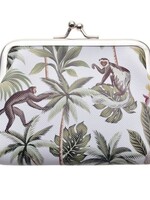 Clayre & Eef Portemonnee 12*8 cm meerkleurig MLSBS0042-24