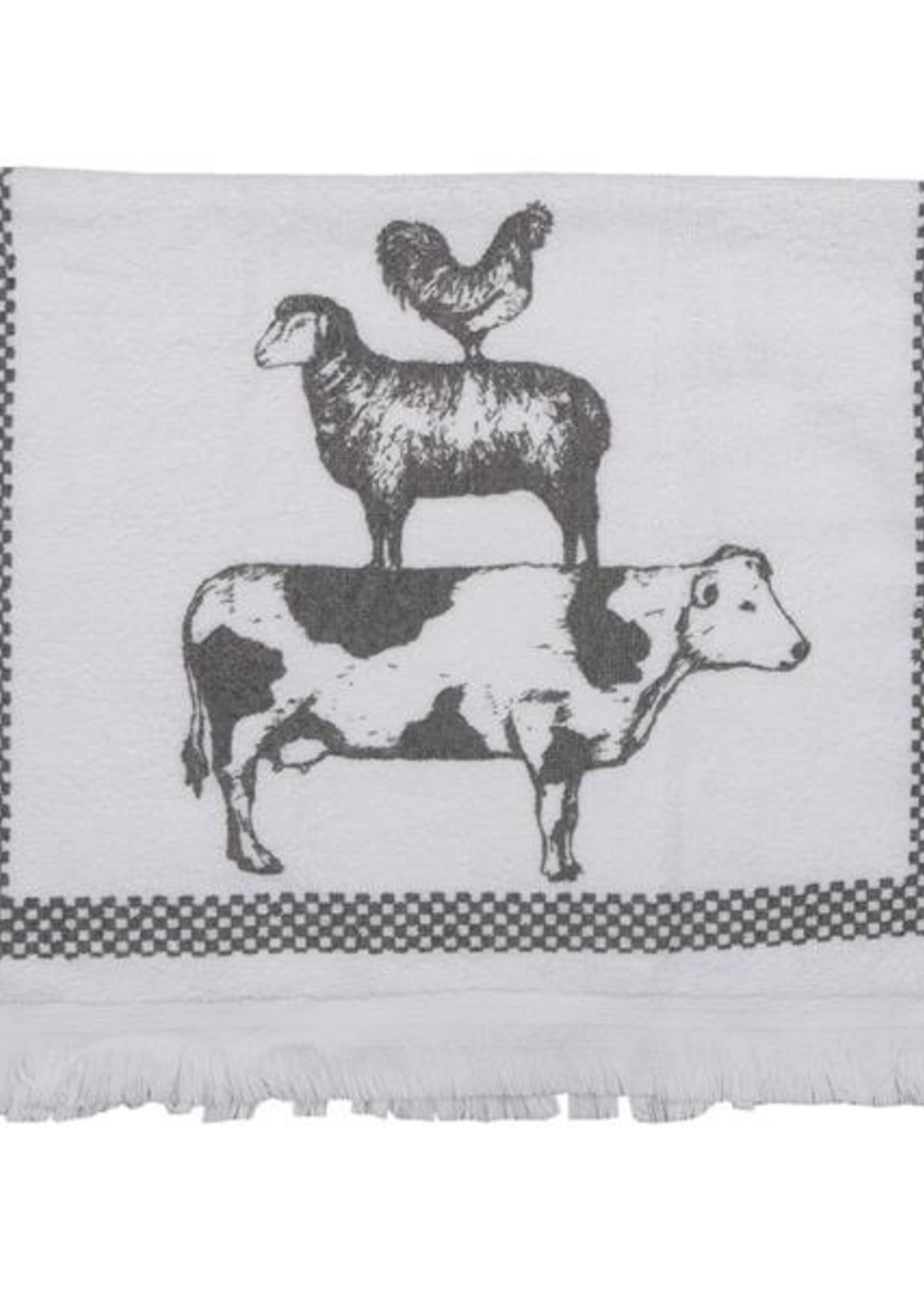 Clayre & Eef Essuie-mains 40*66 cm CT021