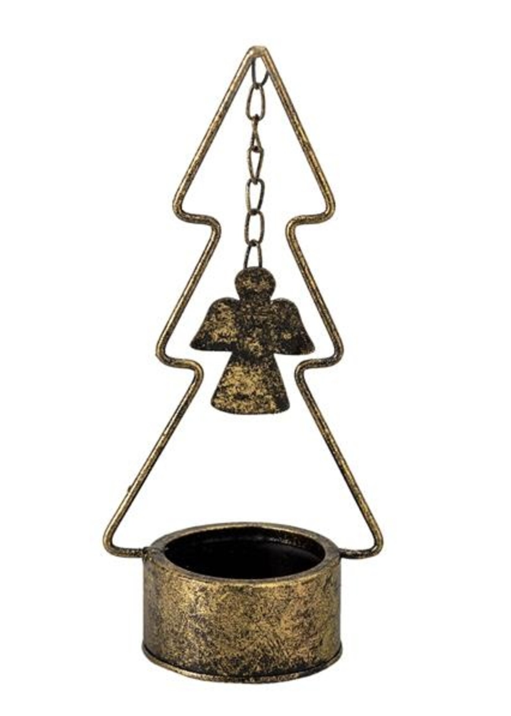 Clayre & Eef Bougeoir 10*8*24 cm 6Y4512