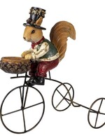 Clayre & Eef Decoratie eekhoorn 21*11*23 cm 6PR3498