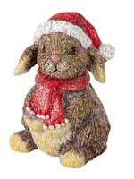 Clayre & Eef Decoratie konijn 10*8*12 cm 6PR3494
