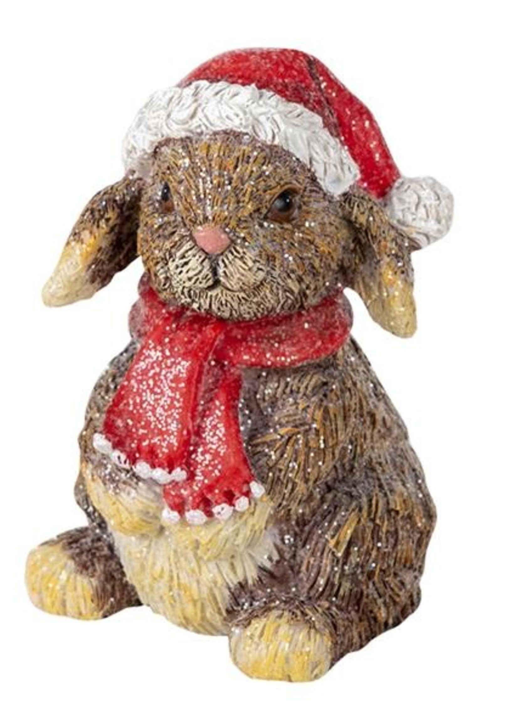 Clayre & Eef Decoratie konijn 10*8*12 cm 6PR3494