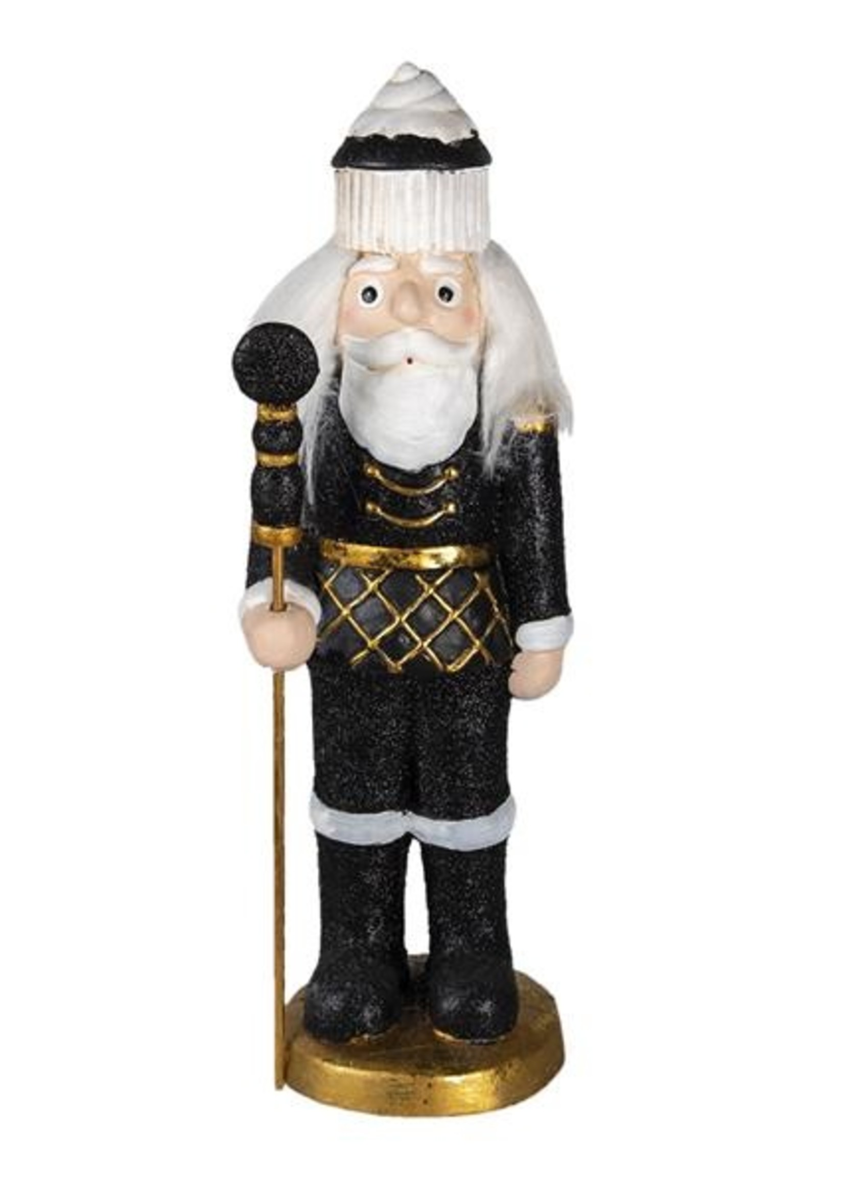 Clayre & Eef Decoratie notenkraker 15*15*50 cm 6PR3411