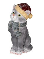 Clayre & Eef Décoration chat 18*21*42 cm 6MG0016