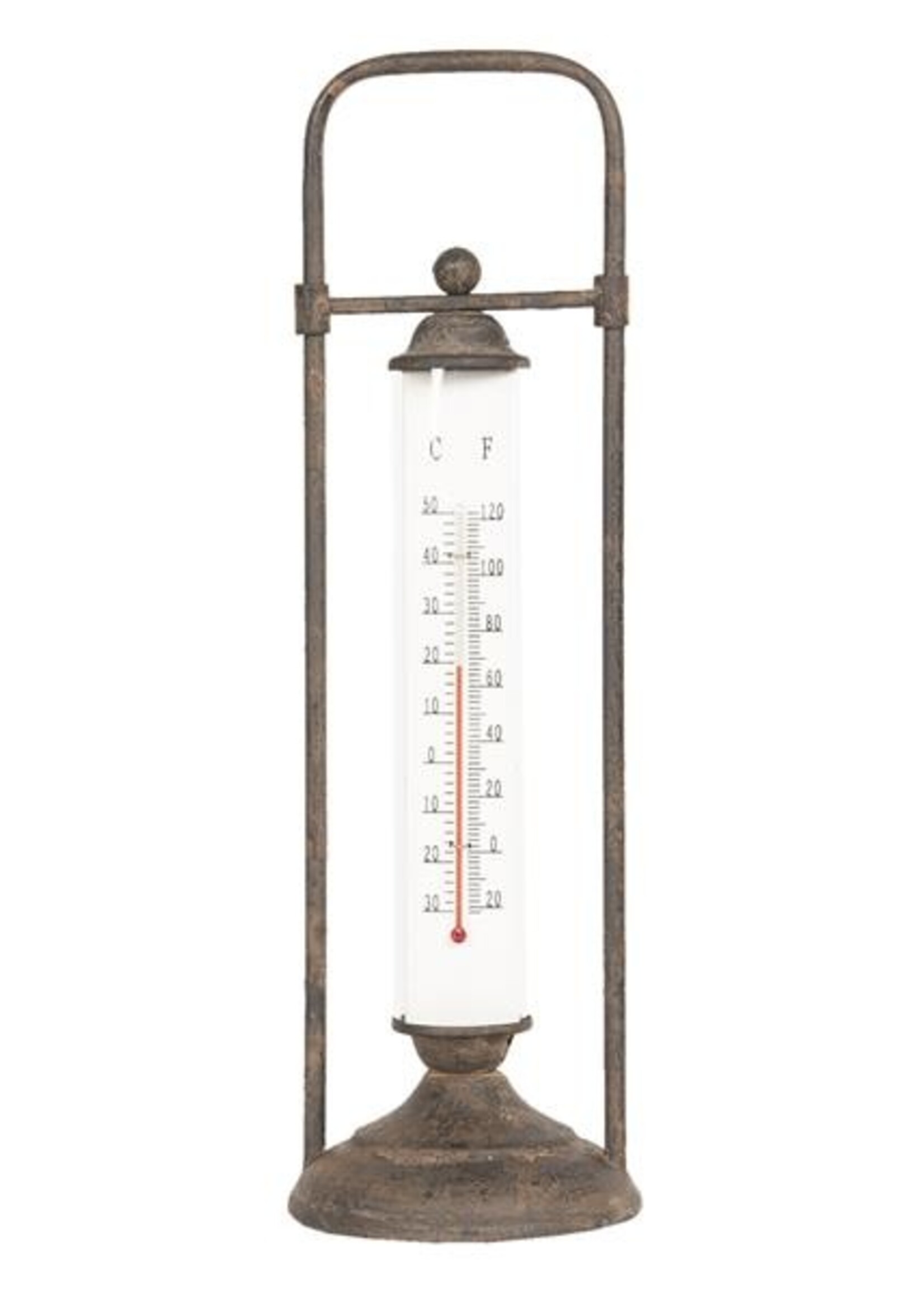 Clayre & Eef Thermomètre 13*13*43 cm 64307