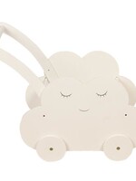 Clayre & Eef Decoratie poppenwagen wolk 47*33*51 cm 64369