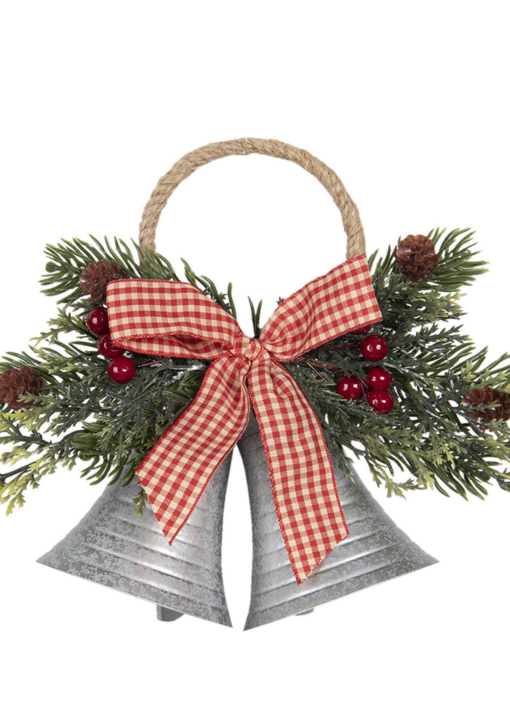 Clayre & Eef Deurhanger bellen 23*8*18 cm 64563