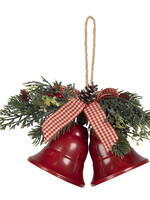 Clayre & Eef Deurhanger bellen 17*9*12 cm 64567