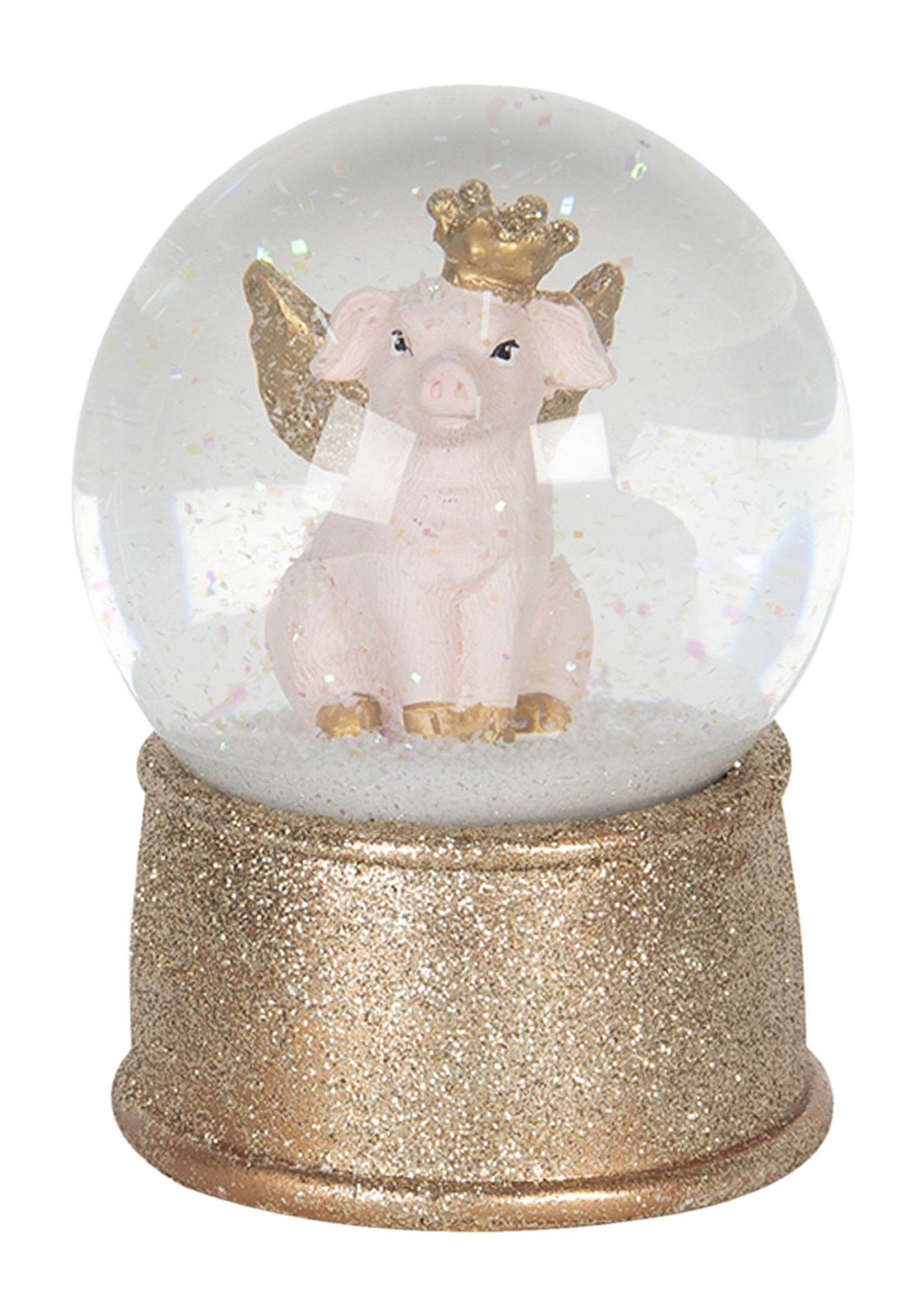 Clayre & Eef Boule à neige Ø 10*13 cm 64575