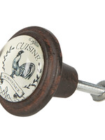 Clayre & Eef Bouton de porte Ø 4*6 cm 64578