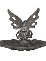 Clayre & Eef Décoration plat feuille ange 11*10*8 cm 64609