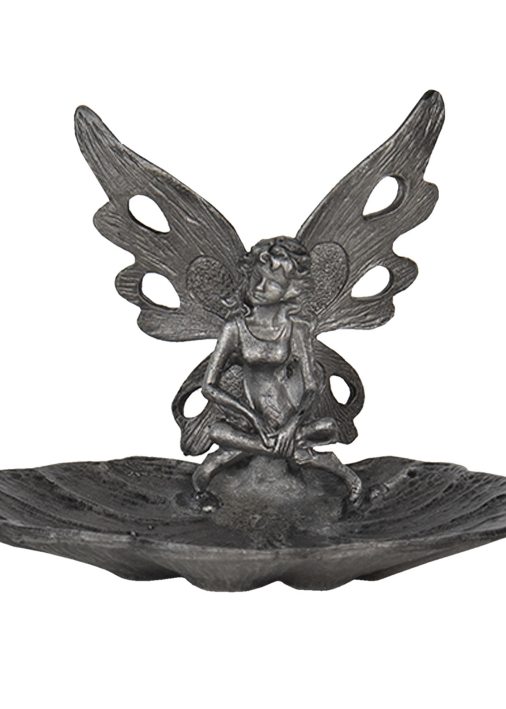 Clayre & Eef Decoratie schaaltje engel 11*10*8 cm 64609