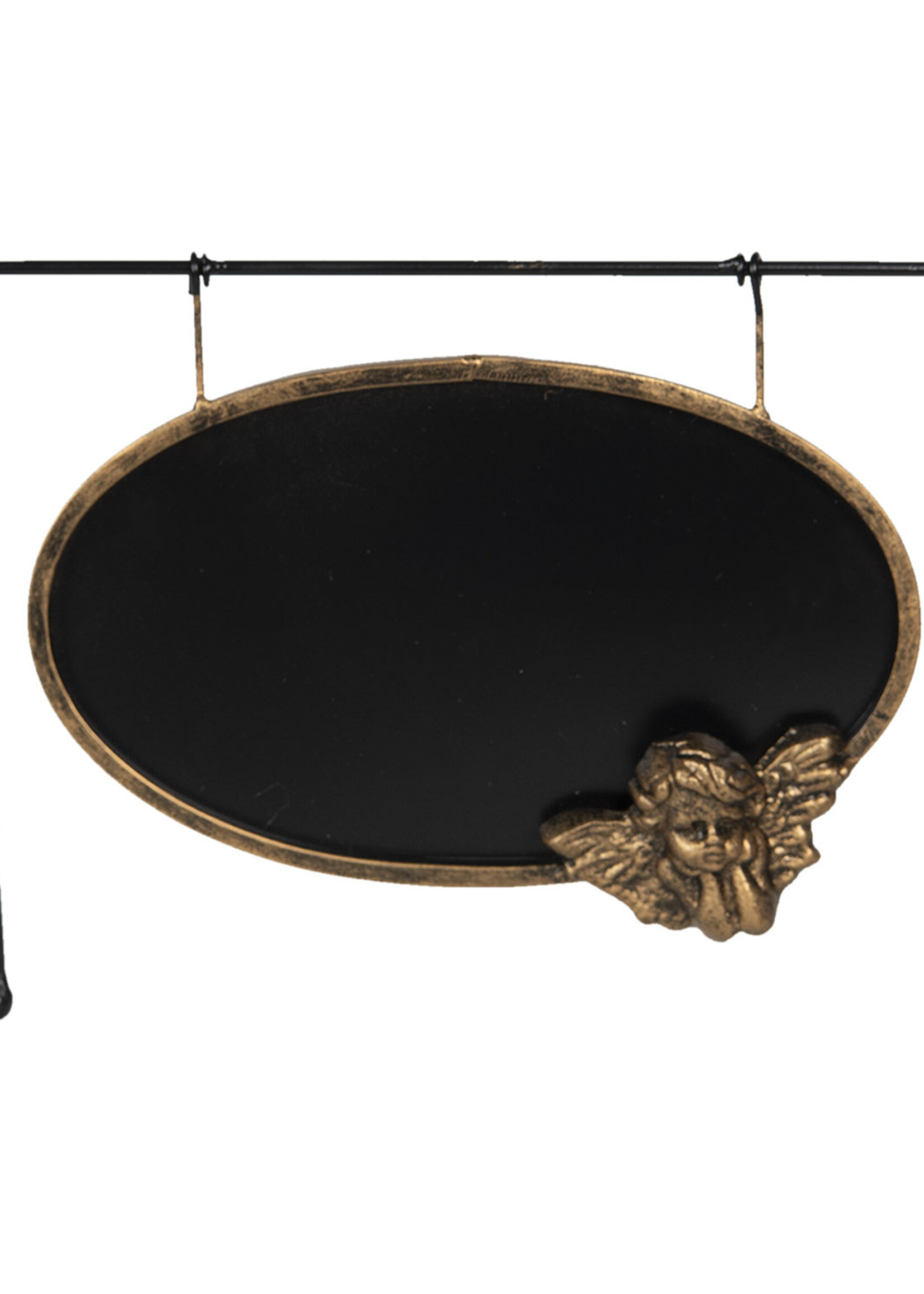 Clayre & Eef Tableau noir 31*10*23 cm 64613