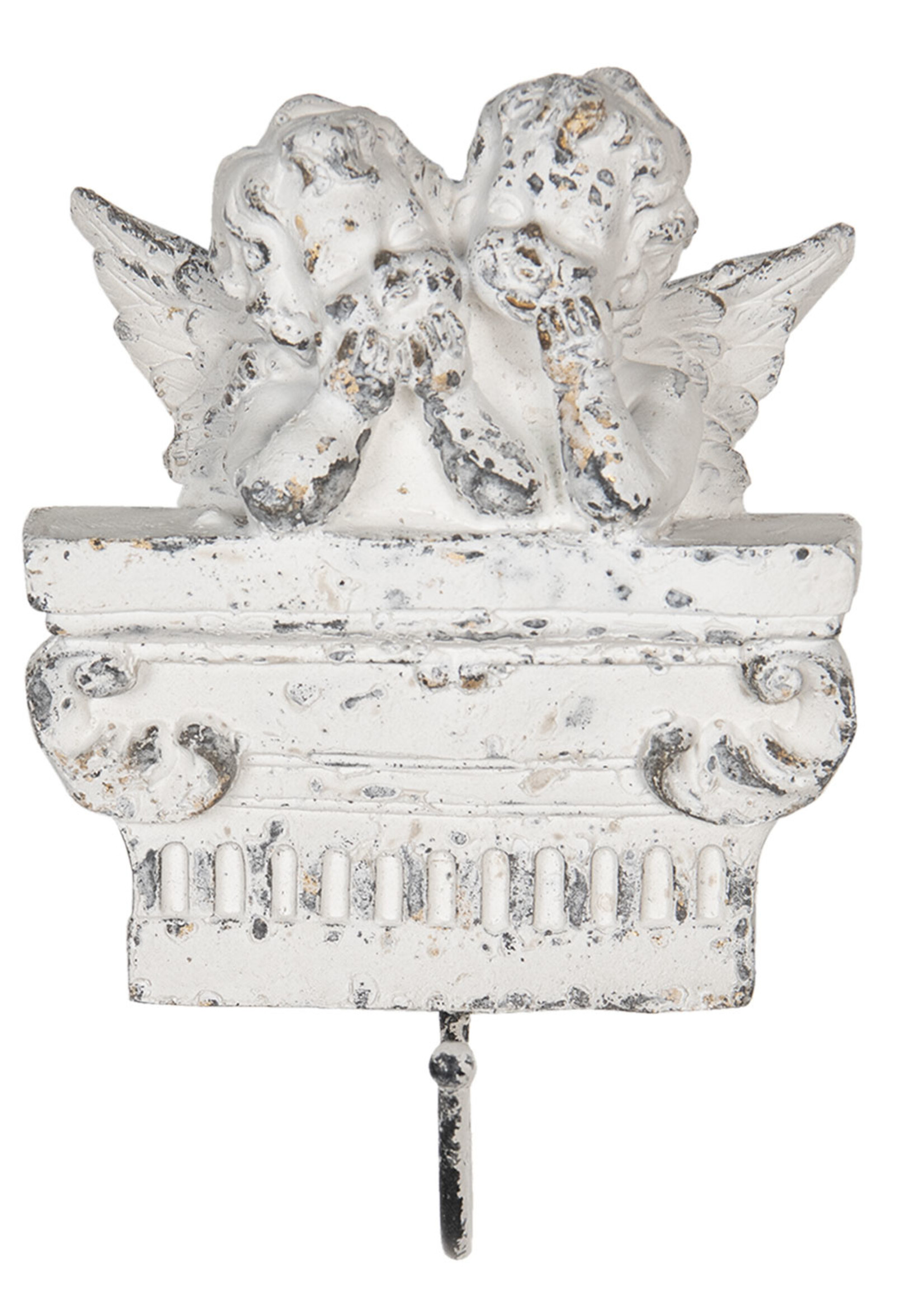 Clayre & Eef Crochet murale 14*5*22 cm 64620