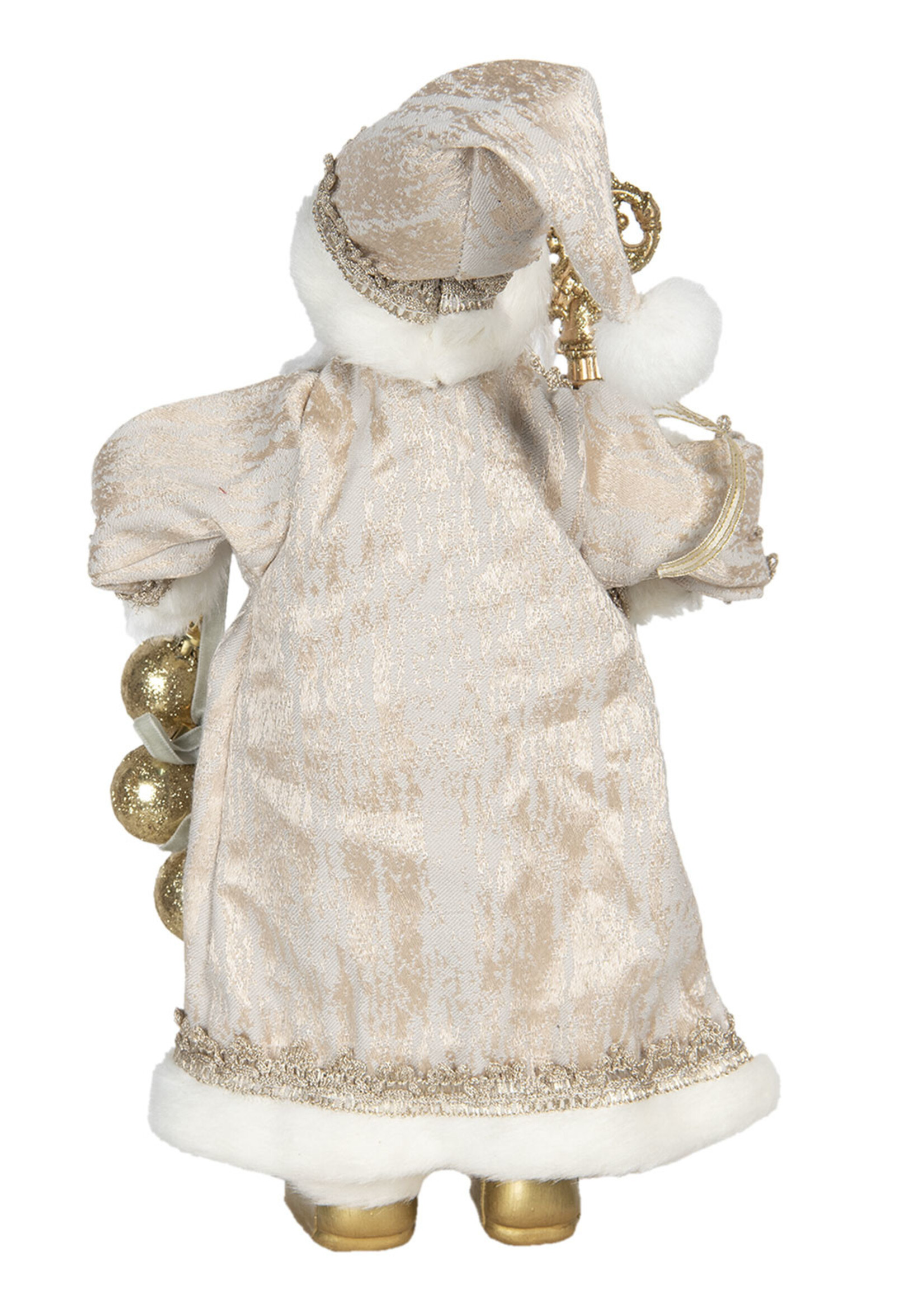 Clayre & Eef Décoration Père Noël 15*11*30 cm 64640