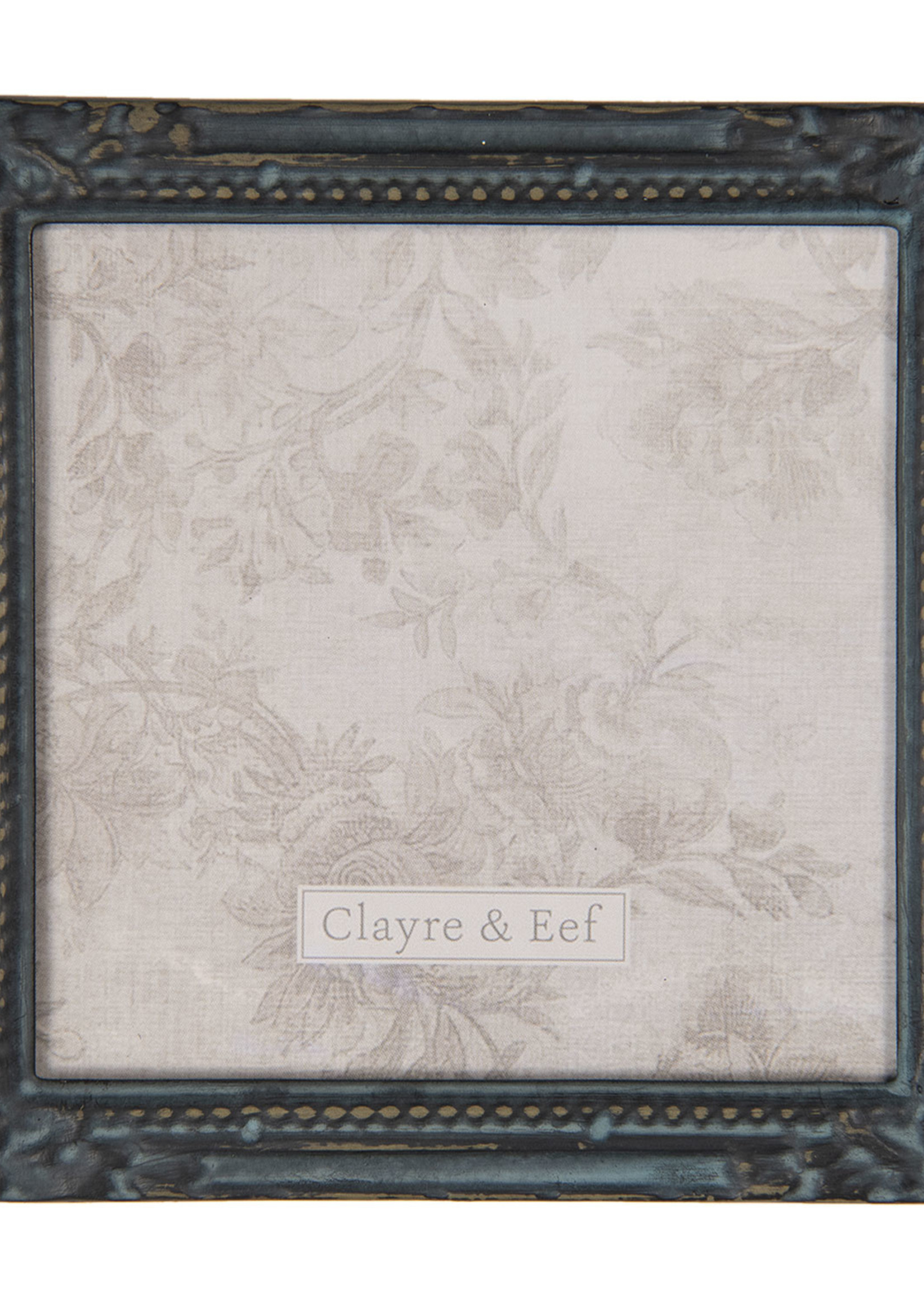 Clayre & Eef Cadre photo 14*2*14 cm / 13*13 cm 2F0739