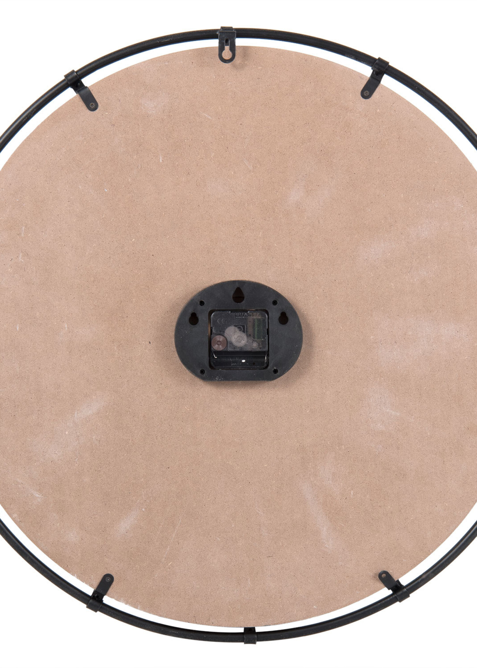 Clayre & Eef Horloge murale Ø 60*5 cm / 1*AA 5KL0110