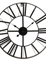 Clayre & Eef Wandklok Ø 50*4 cm / 1*AA 5KL0140XS